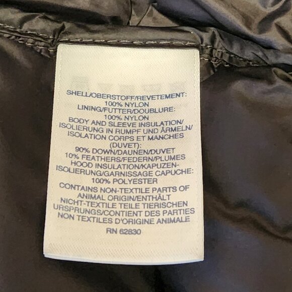 Lands End Plus Petite Ultralight Packable Down Coat With Hood Black 2X Petite - Picture 11 of 16